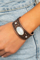 Sage Sanctuary Copper Bracelet-Jewelry-Paparazzi Accessories-Ericka C Wise, $5 Jewelry Paparazzi accessories jewelry ericka champion wise elite consultant life of the party fashion fix lead and nickel free florida palm bay melbourne