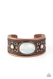 Sage Sanctuary Copper Bracelet-Jewelry-Paparazzi Accessories-Ericka C Wise, $5 Jewelry Paparazzi accessories jewelry ericka champion wise elite consultant life of the party fashion fix lead and nickel free florida palm bay melbourne