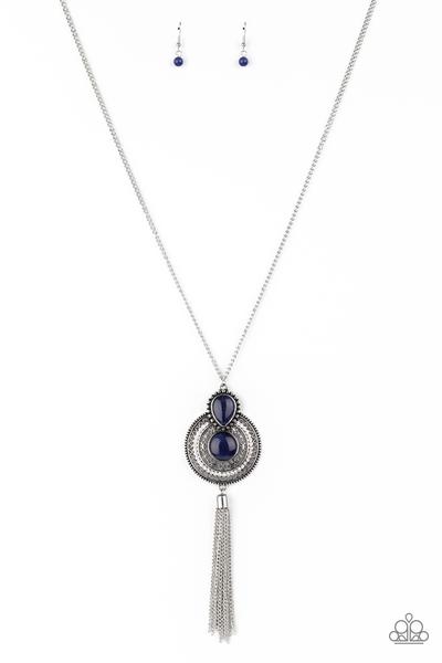 Mountain Mystic Blue Mountain-Jewelry-Paparazzi Accessories-Ericka C Wise, $5 Jewelry Paparazzi accessories jewelry ericka champion wise elite consultant life of the party fashion fix lead and nickel free florida palm bay melbourne