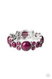 Celestial Escape Purple Bracelet-Jewelry-Ericka C Wise, $5 Jewelry-Ericka C Wise, $5 Jewelry Paparazzi accessories jewelry ericka champion wise elite consultant life of the party fashion fix lead and nickel free florida palm bay melbourne