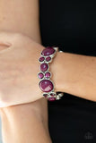 Celestial Escape Purple Bracelet-Jewelry-Ericka C Wise, $5 Jewelry-Ericka C Wise, $5 Jewelry Paparazzi accessories jewelry ericka champion wise elite consultant life of the party fashion fix lead and nickel free florida palm bay melbourne
