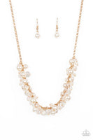 Pardon my Fringe Gold Necklace-Jewelry-Paparazzi Accessories-Ericka C Wise, $5 Jewelry Paparazzi accessories jewelry ericka champion wise elite consultant life of the party fashion fix lead and nickel free florida palm bay melbourne