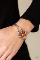 Happily Ever Applique Multi Bracelet-Jewelry-Paparazzi Accessories-Ericka C Wise, $5 Jewelry Paparazzi accessories jewelry ericka champion wise elite consultant life of the party fashion fix lead and nickel free florida palm bay melbourne
