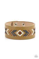 Cliff Glyphs Multi Urban Bracelet-Jewelry-Paparazzi Accessories-Ericka C Wise, $5 Jewelry Paparazzi accessories jewelry ericka champion wise elite consultant life of the party fashion fix lead and nickel free florida palm bay melbourne