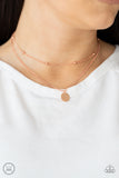 Modestly Minimalist Copper Neckalce-Jewelry-Paparazzi Accessories-Ericka C Wise, $5 Jewelry Paparazzi accessories jewelry ericka champion wise elite consultant life of the party fashion fix lead and nickel free florida palm bay melbourne