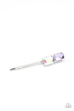 Material Girl Goals Purple Hair Pin-Jewelry-Paparazzi Accessories-Ericka C Wise, $5 Jewelry Paparazzi accessories jewelry ericka champion wise elite consultant life of the party fashion fix lead and nickel free florida palm bay melbourne