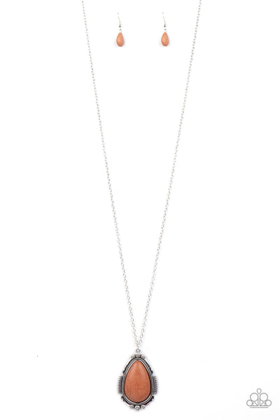 Western Fable Brown Necklace-Jewelry-Paparazzi Accessories-Ericka C Wise, $5 Jewelry Paparazzi accessories jewelry ericka champion wise elite consultant life of the party fashion fix lead and nickel free florida palm bay melbourne