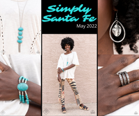 Simply Santa Fe Fashion Fix, May 2022-Jewelry-Paparazzi Accessories-Ericka C Wise, $5 Jewelry Paparazzi accessories jewelry ericka champion wise elite consultant life of the party fashion fix lead and nickel free florida palm bay melbourne