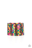 Tropical Nirvana Multi Bracelet-Jewelry-Paparazzi Accessories-Ericka C Wise, $5 Jewelry Paparazzi accessories jewelry ericka champion wise elite consultant life of the party fashion fix lead and nickel free florida palm bay melbourne