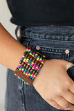 Tropical Nirvana Multi Bracelet-Jewelry-Paparazzi Accessories-Ericka C Wise, $5 Jewelry Paparazzi accessories jewelry ericka champion wise elite consultant life of the party fashion fix lead and nickel free florida palm bay melbourne