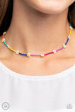 Colorfully Flower Child Multi Necklace-Paparazzi Accessories-Ericka C Wise, $5 Jewelry Paparazzi accessories jewelry ericka champion wise elite consultant life of the party fashion fix lead and nickel free florida palm bay melbourne
