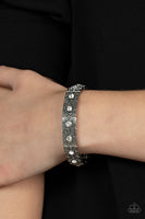 Venetian Valentine Silver Bracelet-Jewelry-Paparazzi Accessories-Ericka C Wise, $5 Jewelry Paparazzi accessories jewelry ericka champion wise elite consultant life of the party fashion fix lead and nickel free florida palm bay melbourne