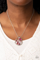 Seasonal Sophistication Pink Necklace-Jewelry-Paparazzi Accessories-Ericka C Wise, $5 Jewelry Paparazzi accessories jewelry ericka champion wise elite consultant life of the party fashion fix lead and nickel free florida palm bay melbourne