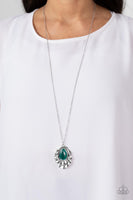 Titanic Trinket Green Necklace-Jewelry-Paparazzi Accessories-Ericka C Wise, $5 Jewelry Paparazzi accessories jewelry ericka champion wise elite consultant life of the party fashion fix lead and nickel free florida palm bay melbourne