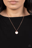 New Age Nautical Copper Necklace-Jewelry-Paparazzi Accessories-Ericka C Wise, $5 Jewelry Paparazzi accessories jewelry ericka champion wise elite consultant life of the party fashion fix lead and nickel free florida palm bay melbourne