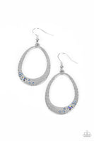 Seafoam Shimmer Blue Earrings-Jewelry-Paparazzi Accessories-Ericka C Wise, $5 Jewelry Paparazzi accessories jewelry ericka champion wise elite consultant life of the party fashion fix lead and nickel free florida palm bay melbourne