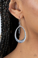 Seafoam Shimmer Blue Earrings-Jewelry-Paparazzi Accessories-Ericka C Wise, $5 Jewelry Paparazzi accessories jewelry ericka champion wise elite consultant life of the party fashion fix lead and nickel free florida palm bay melbourne