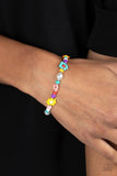 Groovy Gerberas Multi Bracelet-Jewelry-Paparazzi Accessories-Ericka C Wise, $5 Jewelry Paparazzi accessories jewelry ericka champion wise elite consultant life of the party fashion fix lead and nickel free florida palm bay melbourne