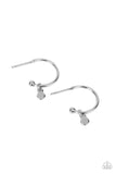 Modern Model Silver Earrings-Jewelry-Paparazzi Accessories-Ericka C Wise, $5 Jewelry Paparazzi accessories jewelry ericka champion wise elite consultant life of the party fashion fix lead and nickel free florida palm bay melbourne