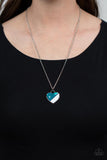 Nautical Romance Blue Necklace-Jewelry-Paparazzi Accessories-Ericka C Wise, $5 Jewelry Paparazzi accessories jewelry ericka champion wise elite consultant life of the party fashion fix lead and nickel free florida palm bay melbourne
