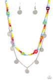 Rainbow Dash Multi Necklace-Jewelry-Paparazzi Accessories-Ericka C Wise, $5 Jewelry Paparazzi accessories jewelry ericka champion wise elite consultant life of the party fashion fix lead and nickel free florida palm bay melbourne