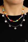 Rainbow Dash Multi Necklace-Jewelry-Paparazzi Accessories-Ericka C Wise, $5 Jewelry Paparazzi accessories jewelry ericka champion wise elite consultant life of the party fashion fix lead and nickel free florida palm bay melbourne