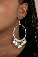 Speed of Spotlight Silver Earrings-Jewelry-Paparazzi Accessories-Ericka C Wise, $5 Jewelry Paparazzi accessories jewelry ericka champion wise elite consultant life of the party fashion fix lead and nickel free florida palm bay melbourne