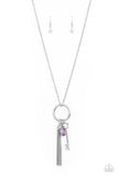 Unlock Your Sparkle Purple Necklace-Jewelry-Paparazzi Accessories-Ericka C Wise, $5 Jewelry Paparazzi accessories jewelry ericka champion wise elite consultant life of the party fashion fix lead and nickel free florida palm bay melbourne