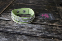 Vintage Green Snap Bracelet-Jewelry-Paparazzi Accessories-Ericka C Wise, $5 Jewelry Paparazzi accessories jewelry ericka champion wise elite consultant life of the party fashion fix lead and nickel free florida palm bay melbourne