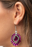 Big Time Twinkle Pink Earrings-Jewelry-Paparazzi Accessories-Ericka C Wise, $5 Jewelry Paparazzi accessories jewelry ericka champion wise elite consultant life of the party fashion fix lead and nickel free florida palm bay melbourne