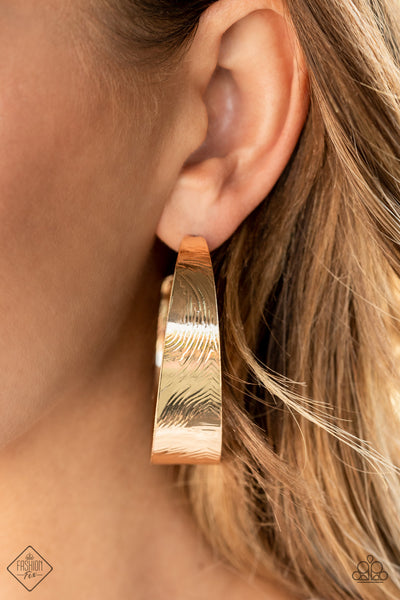Curve Crushing Gold Hoop Earrings Ericka C Wise 5 Jewelry