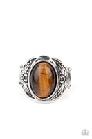Sedona Dream Brown Ring-Jewelry-Paparazzi Accessories-Ericka C Wise, $5 Jewelry Paparazzi accessories jewelry ericka champion wise elite consultant life of the party fashion fix lead and nickel free florida palm bay melbourne