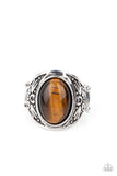 Sedona Dream Brown Ring-Jewelry-Paparazzi Accessories-Ericka C Wise, $5 Jewelry Paparazzi accessories jewelry ericka champion wise elite consultant life of the party fashion fix lead and nickel free florida palm bay melbourne