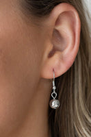 Beaded Beacon Silver Necklace-Jewelry-Paparazzi Accessories-Ericka C Wise, $5 Jewelry Paparazzi accessories jewelry ericka champion wise elite consultant life of the party fashion fix lead and nickel free florida palm bay melbourne