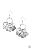 Partners in Chime Silver Earrings-Jewelry-Ericka C Wise, $5 Jewelry-Ericka C Wise, $5 Jewelry Paparazzi accessories jewelry ericka champion wise elite consultant life of the party fashion fix lead and nickel free florida palm bay melbourne