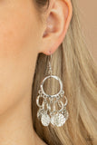 Partners in Chime Silver Earrings-Jewelry-Ericka C Wise, $5 Jewelry-Ericka C Wise, $5 Jewelry Paparazzi accessories jewelry ericka champion wise elite consultant life of the party fashion fix lead and nickel free florida palm bay melbourne