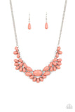 Secret Gardenista Pink Necklace-Jewelry-Paparazzi Accessories-Ericka C Wise, $5 Jewelry Paparazzi accessories jewelry ericka champion wise elite consultant life of the party fashion fix lead and nickel free florida palm bay melbourne
