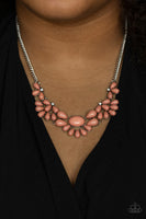 Secret Gardenista Pink Necklace-Jewelry-Paparazzi Accessories-Ericka C Wise, $5 Jewelry Paparazzi accessories jewelry ericka champion wise elite consultant life of the party fashion fix lead and nickel free florida palm bay melbourne