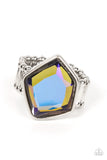Abstract Escapade Multi Ring-Paparazzi Accessories-Ericka C Wise, $5 Jewelry Paparazzi accessories jewelry ericka champion wise elite consultant life of the party fashion fix lead and nickel free florida palm bay melbourne