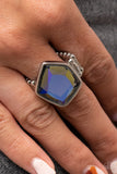 Abstract Escapade Multi Ring-Paparazzi Accessories-Ericka C Wise, $5 Jewelry Paparazzi accessories jewelry ericka champion wise elite consultant life of the party fashion fix lead and nickel free florida palm bay melbourne