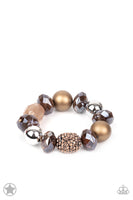 All Cozied Up Bracelet-Jewelry-Paparazzi Accessories-Ericka C Wise, $5 Jewelry Paparazzi accessories jewelry ericka champion wise elite consultant life of the party fashion fix lead and nickel free florida palm bay melbourne