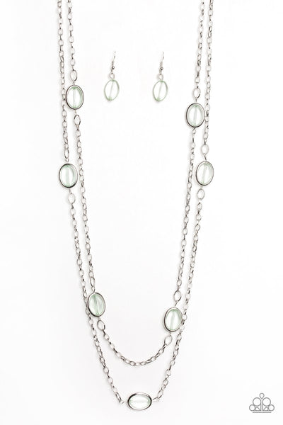 Back for More Green Necklace-Jewelry-Paparazzi Accessories-Ericka C Wise, $5 Jewelry Paparazzi accessories jewelry ericka champion wise elite consultant life of the party fashion fix lead and nickel free florida palm bay melbourne