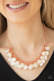 Beachfront and Center Copper Necklace-Jewelry-Paparazzi Accessories-Ericka C Wise, $5 Jewelry Paparazzi accessories jewelry ericka champion wise elite consultant life of the party fashion fix lead and nickel free florida palm bay melbourne