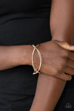 Bend Over Backward Rose Gold Bracelet-Jewelry-Paparazzi Accessories-Ericka C Wise, $5 Jewelry Paparazzi accessories jewelry ericka champion wise elite consultant life of the party fashion fix lead and nickel free florida palm bay melbourne