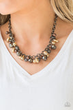 Building my Brand Black Necklace-Jewelry-Paparazzi Accessories-Ericka C Wise, $5 Jewelry Paparazzi accessories jewelry ericka champion wise elite consultant life of the party fashion fix lead and nickel free florida palm bay melbourne