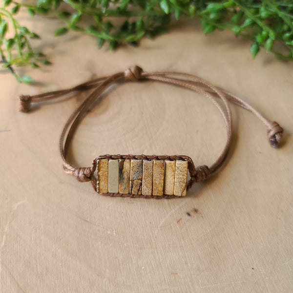 Canyon Warrior Brown Bracelet-Jewelry-Paparazzi Accessories-Ericka C Wise, $5 Jewelry Paparazzi accessories jewelry ericka champion wise elite consultant life of the party fashion fix lead and nickel free florida palm bay melbourne