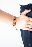 Canyon Warrior Brown Bracelet-Jewelry-Paparazzi Accessories-Ericka C Wise, $5 Jewelry Paparazzi accessories jewelry ericka champion wise elite consultant life of the party fashion fix lead and nickel free florida palm bay melbourne