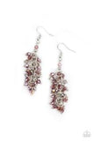 Celestial Chandeliers Purple Earrings-Jewelry-Paparazzi Accessories-Ericka C Wise, $5 Jewelry Paparazzi accessories jewelry ericka champion wise elite consultant life of the party fashion fix lead and nickel free florida palm bay melbourne