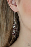 Celestial Chandeliers Purple Earrings-Jewelry-Paparazzi Accessories-Ericka C Wise, $5 Jewelry Paparazzi accessories jewelry ericka champion wise elite consultant life of the party fashion fix lead and nickel free florida palm bay melbourne