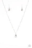 Classy Classicist White Necklace-Jewelry-Paparazzi Accessories-Ericka C Wise, $5 Jewelry Paparazzi accessories jewelry ericka champion wise elite consultant life of the party fashion fix lead and nickel free florida palm bay melbourne